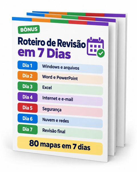 Capa do bônus Roteiro de Revisão em 7 Dias